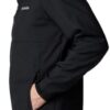 Columbia Mens Ascender II Hooded Softshell Rain Jacket, Black, Small : Sports & Outdoors
