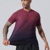 5 Pack Men’s Active Quick Dry Crew Neck T Shirts | Athletic Running Gym Workout Short Sleeve Tee Tops Bulk (Set 3, Large) : Clothing, Shoes & Jewelry