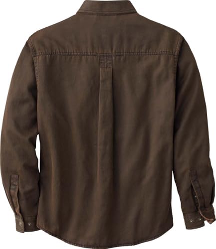 Legendary Whitetails Mens Flannel Lined Shirt Jacket Waxed Cotton Water Resistant Shacket, Tobacco, LRG at Amazon Men’s Clothing store Camouflage Hunting Apparel